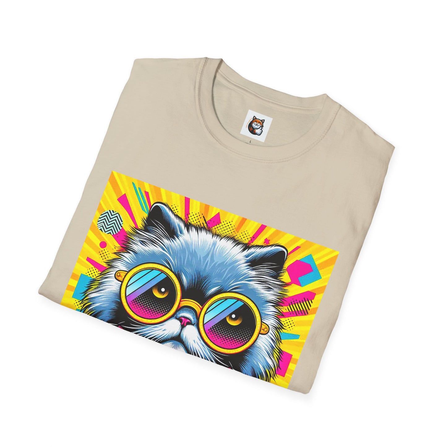 Persian Cat Unisex Softstyle T-Shirt