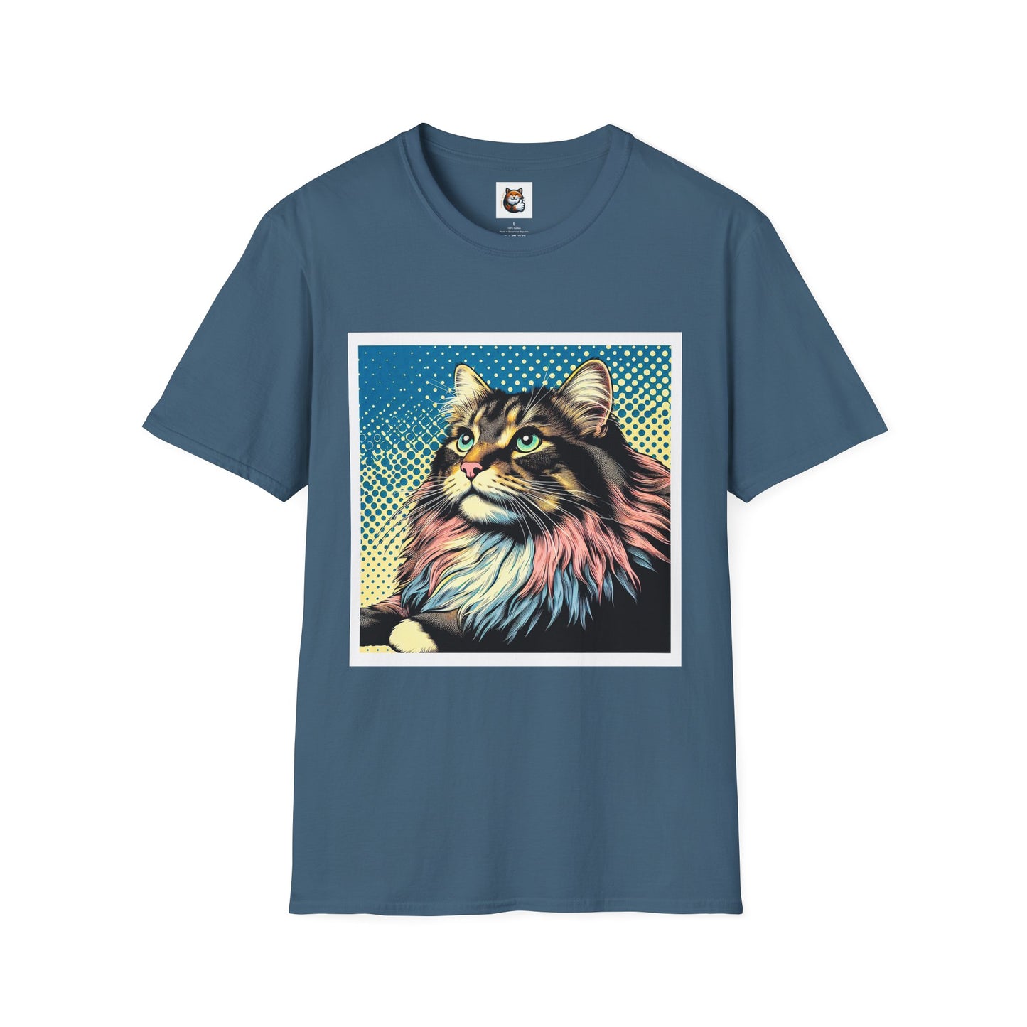 Norwegian Forest Cat Unisex Softstyle T-Shirt