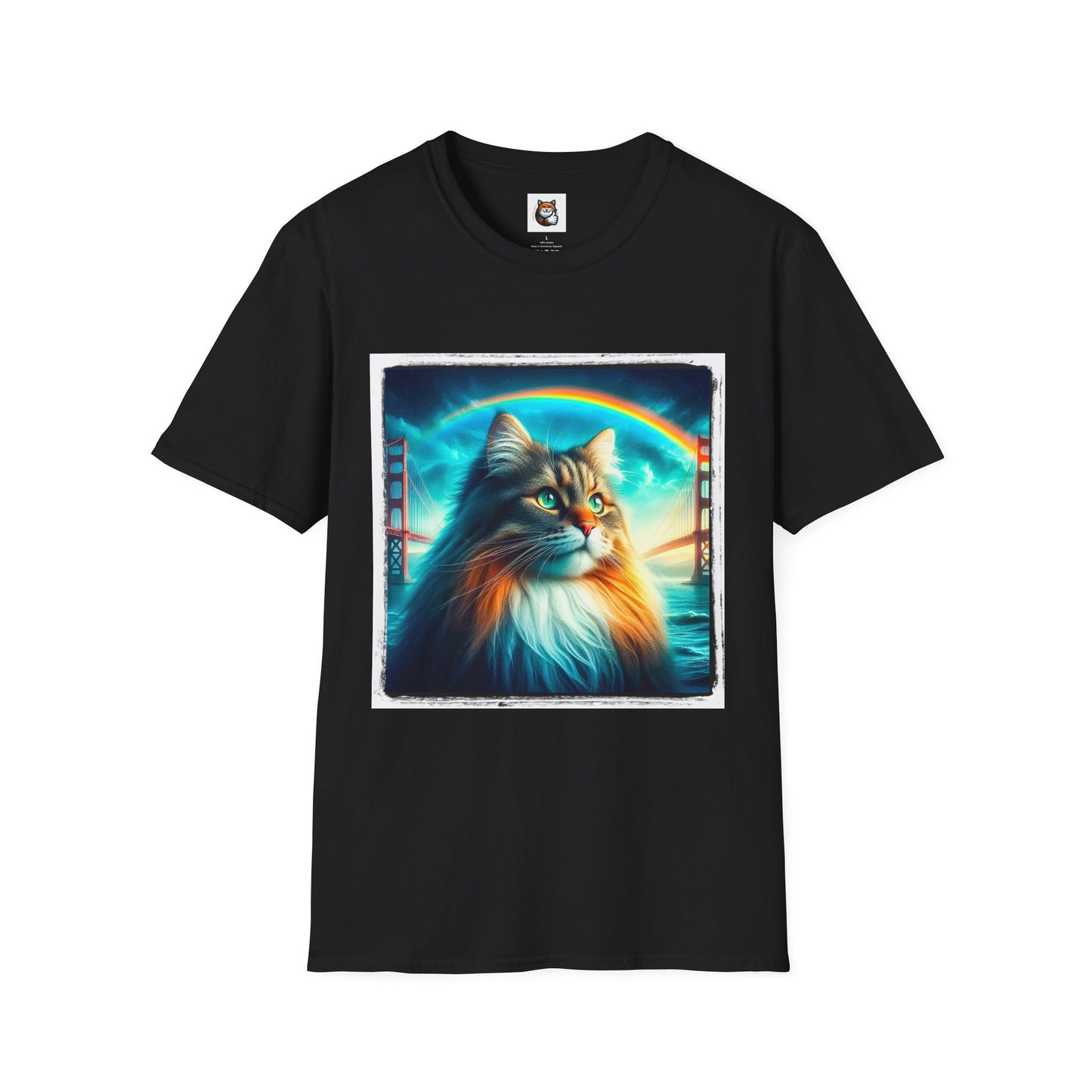 Norwegian Forest Cat Unisex Softstyle T-Shirt