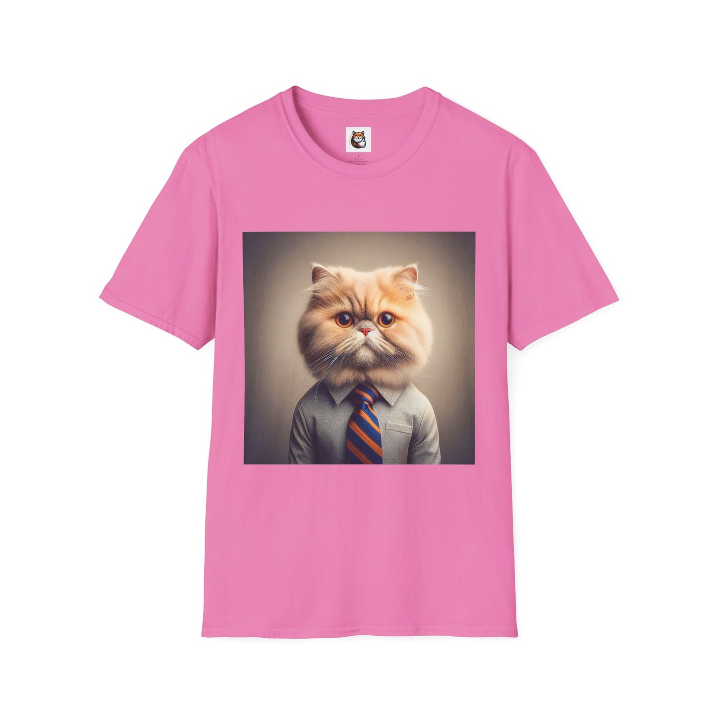 Persian Cat Unisex Softstyle T-Shirt