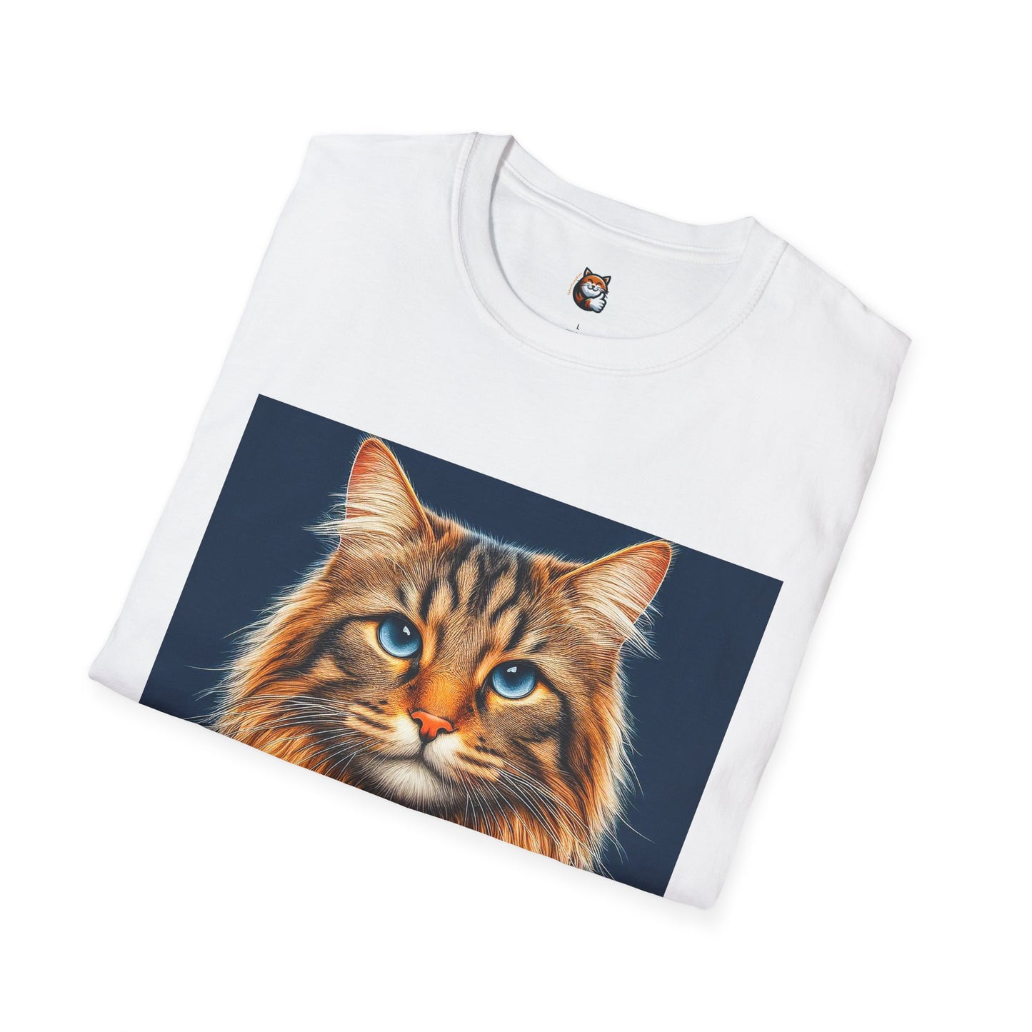 Norwegian Forest Cat Unisex Softstyle T-Shirt