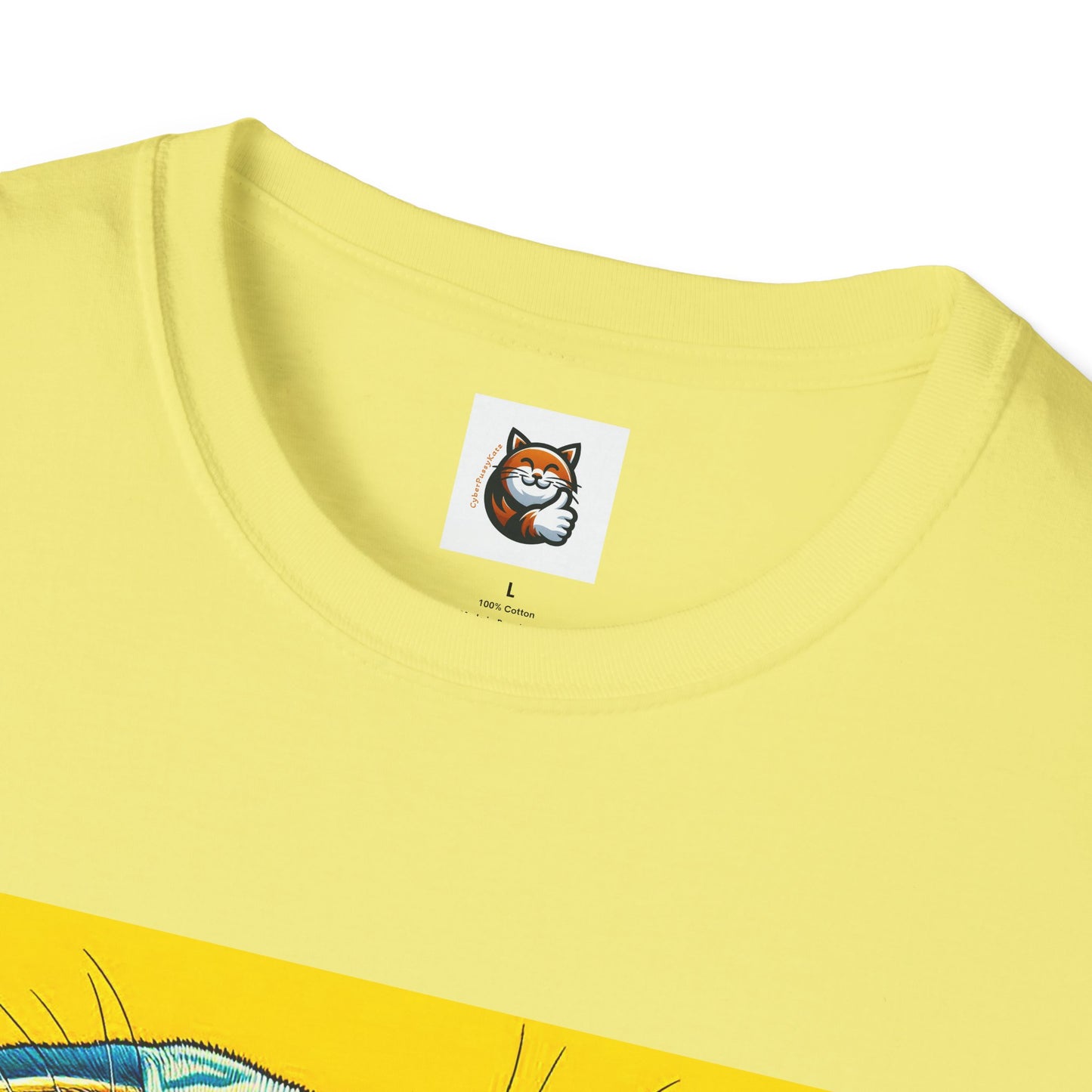 Scottish Fold Cat yellow cutie  T-Shirt