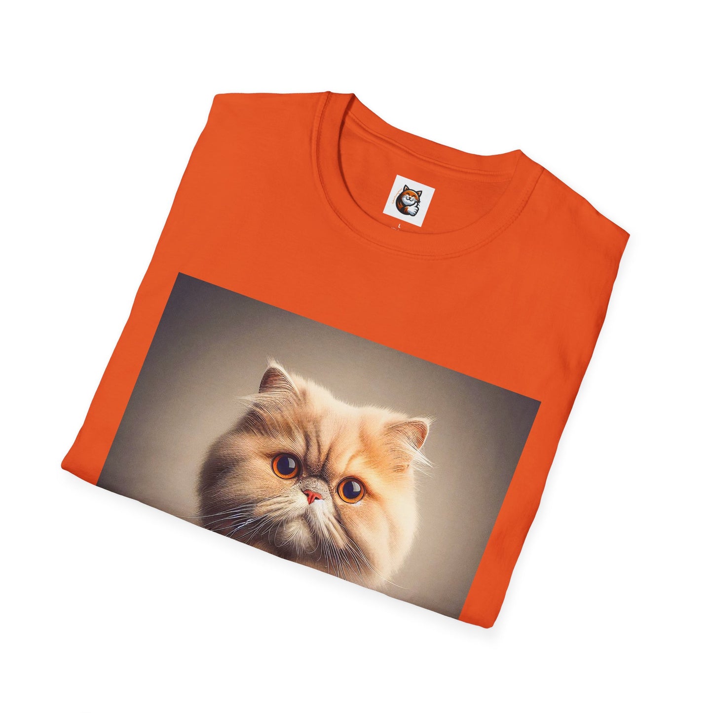 Persian Cat Unisex Softstyle T-Shirt