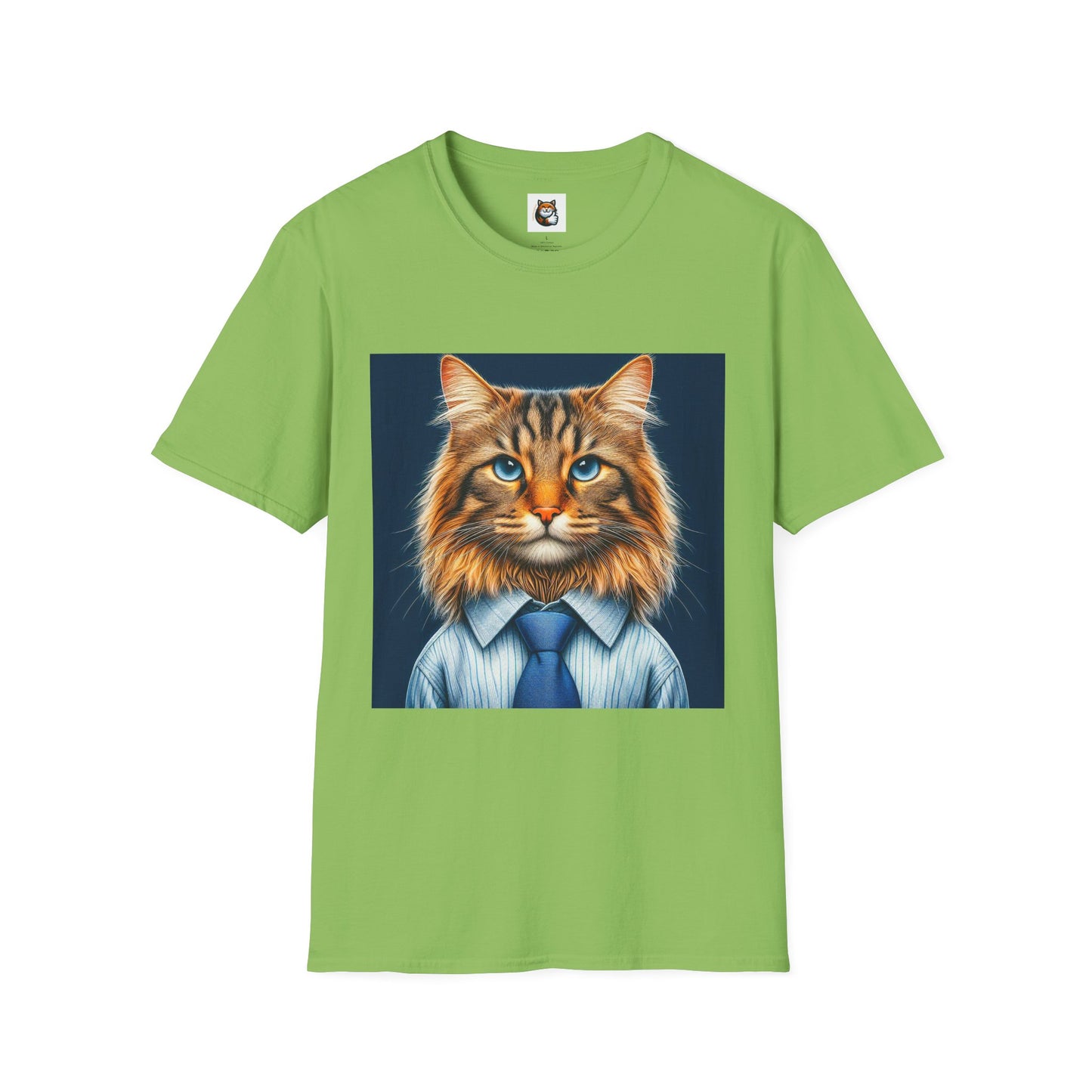 Norwegian Forest Cat Unisex Softstyle T-Shirt