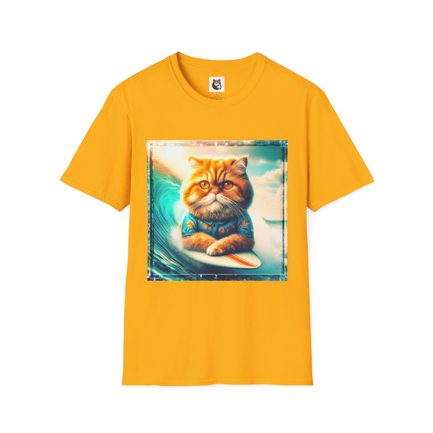 Persian Cat Unisex Softstyle T-Shirt