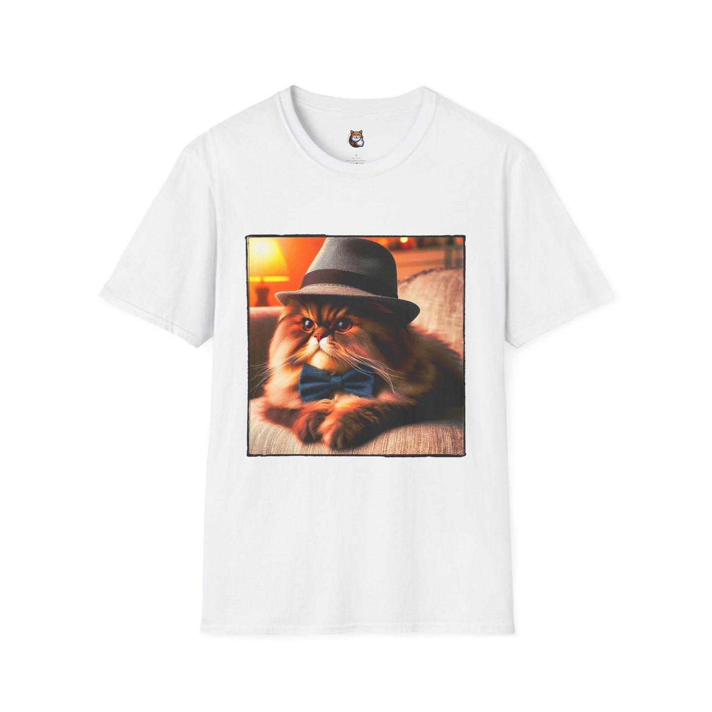 Persian Cat Unisex Softstyle T-Shirt