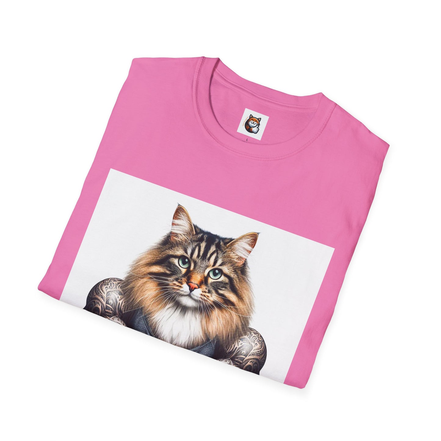 Norwegian Forest Cat Unisex Softstyle T-Shirt