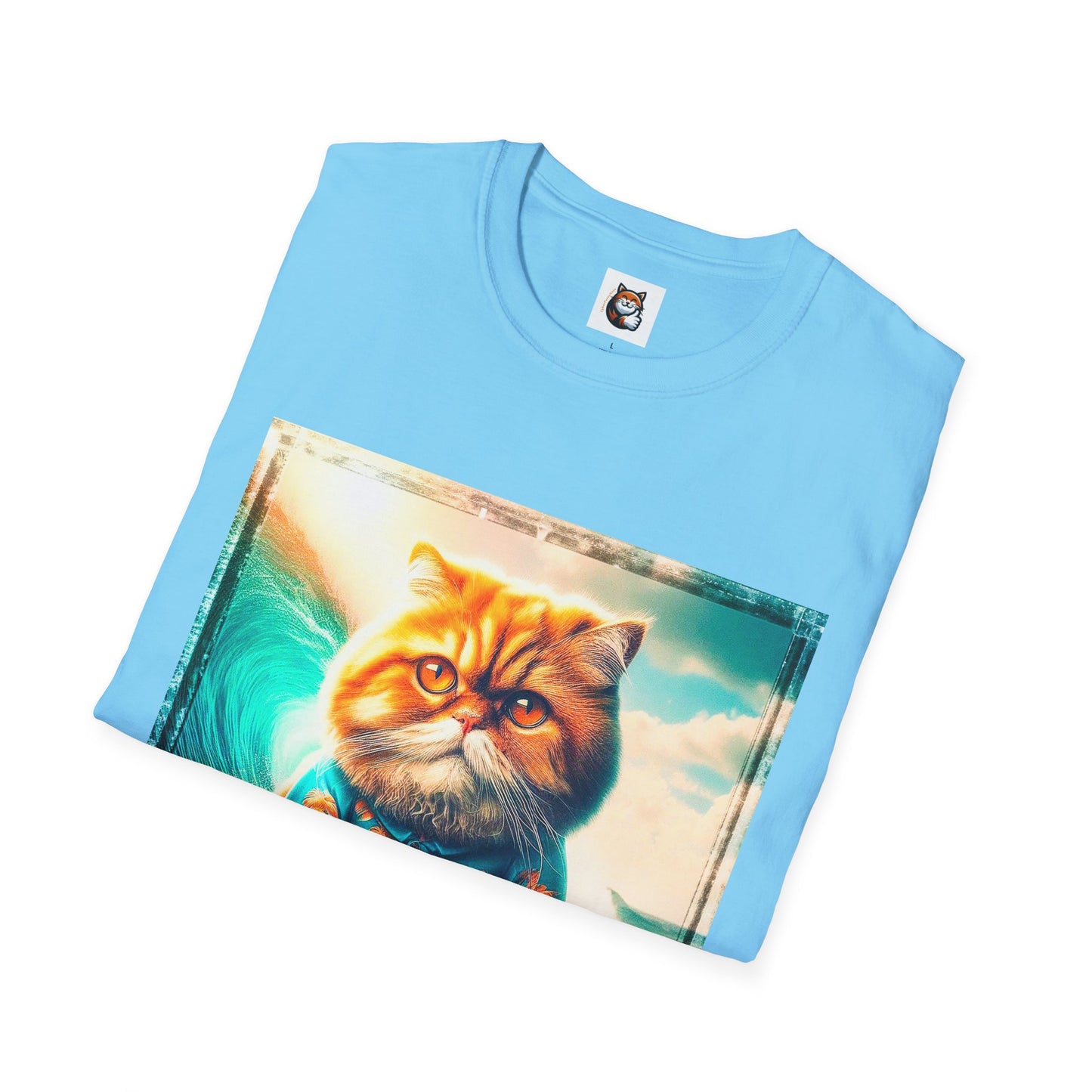 Persian Cat Unisex Softstyle T-Shirt