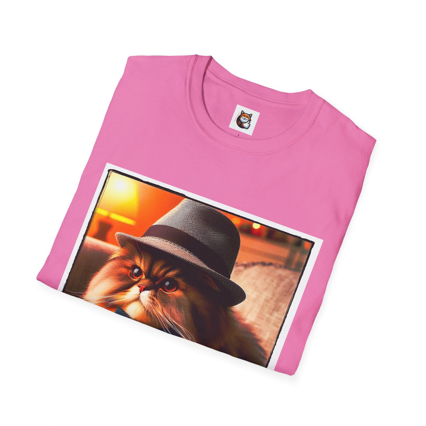 Persian Cat Unisex Softstyle T-Shirt