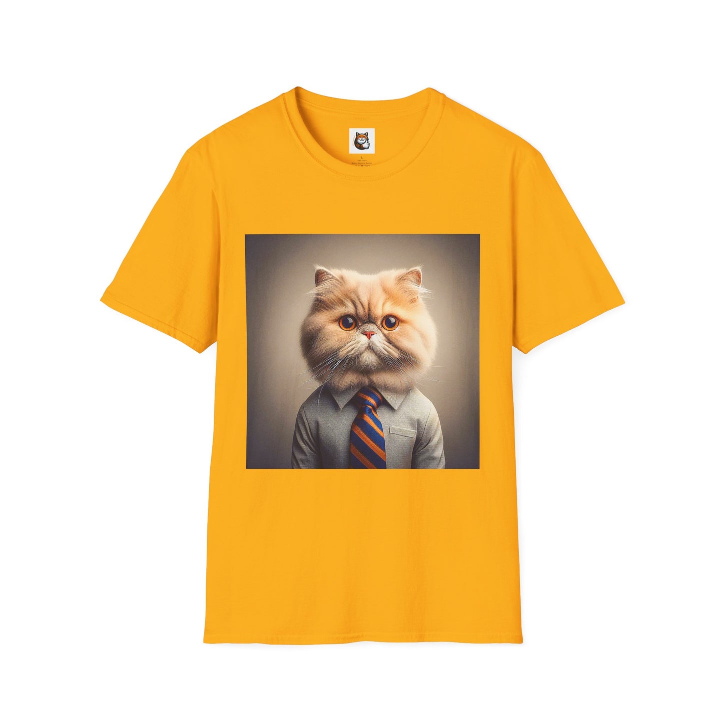 Persian Cat Unisex Softstyle T-Shirt