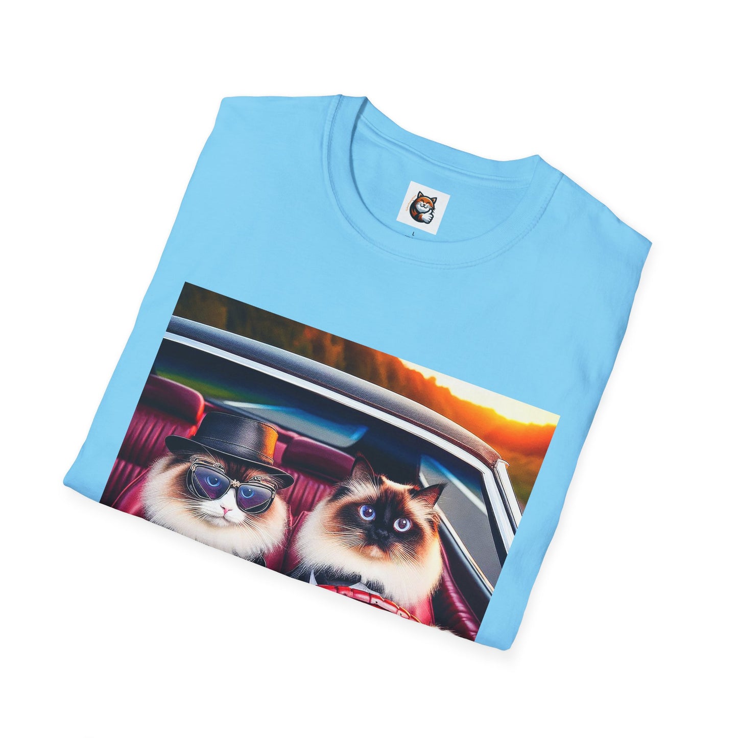 Wacky Ragdoll Unisex Softstyle T-Shirt