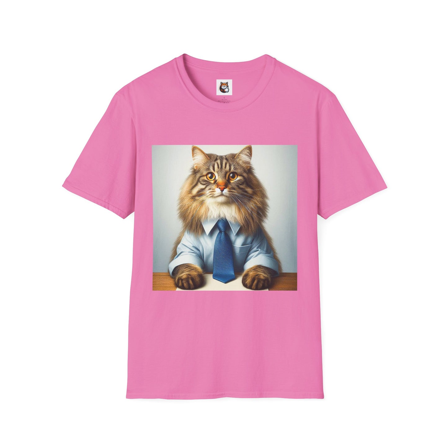 Norwegian Forest Cat Unisex Softstyle T-Shirt