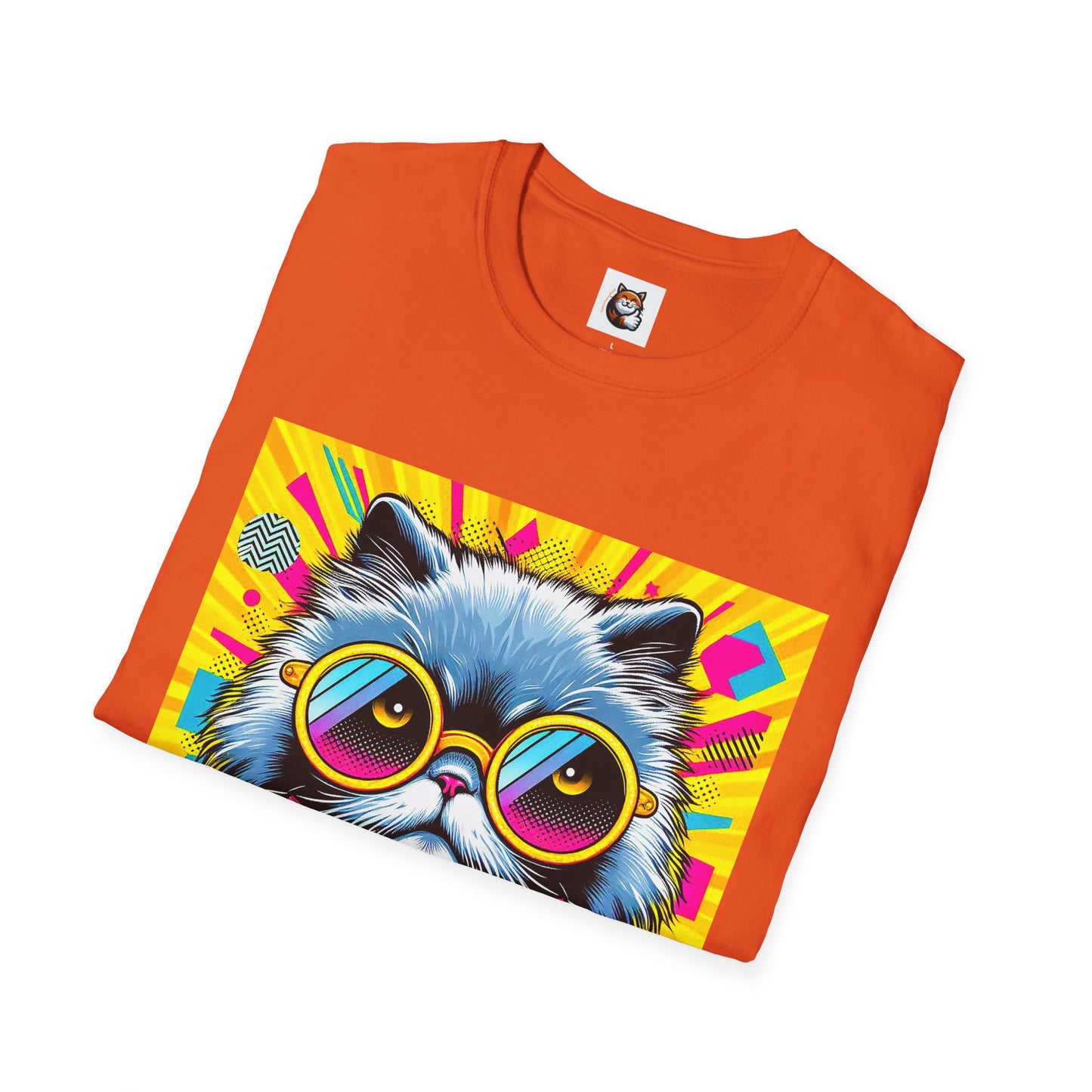 Persian Cat Unisex Softstyle T-Shirt