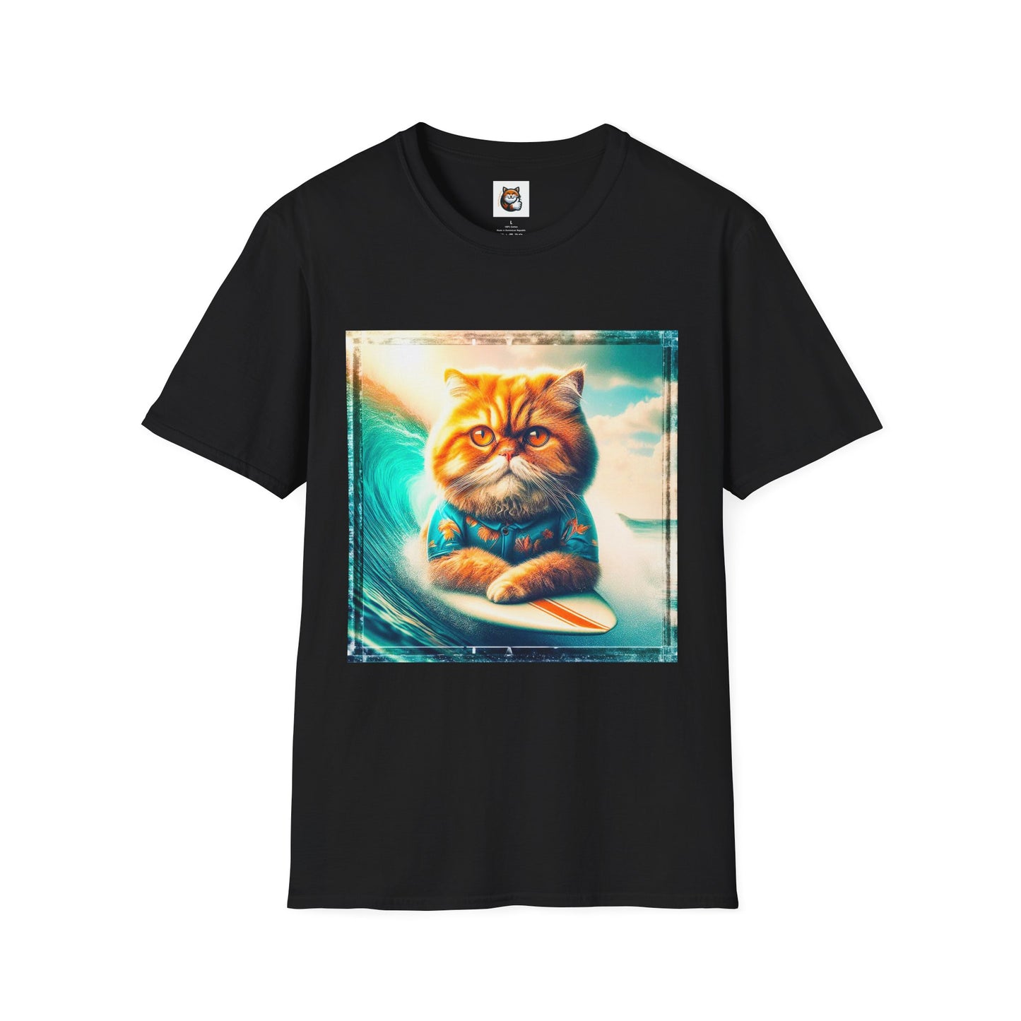 Persian Cat Unisex Softstyle T-Shirt