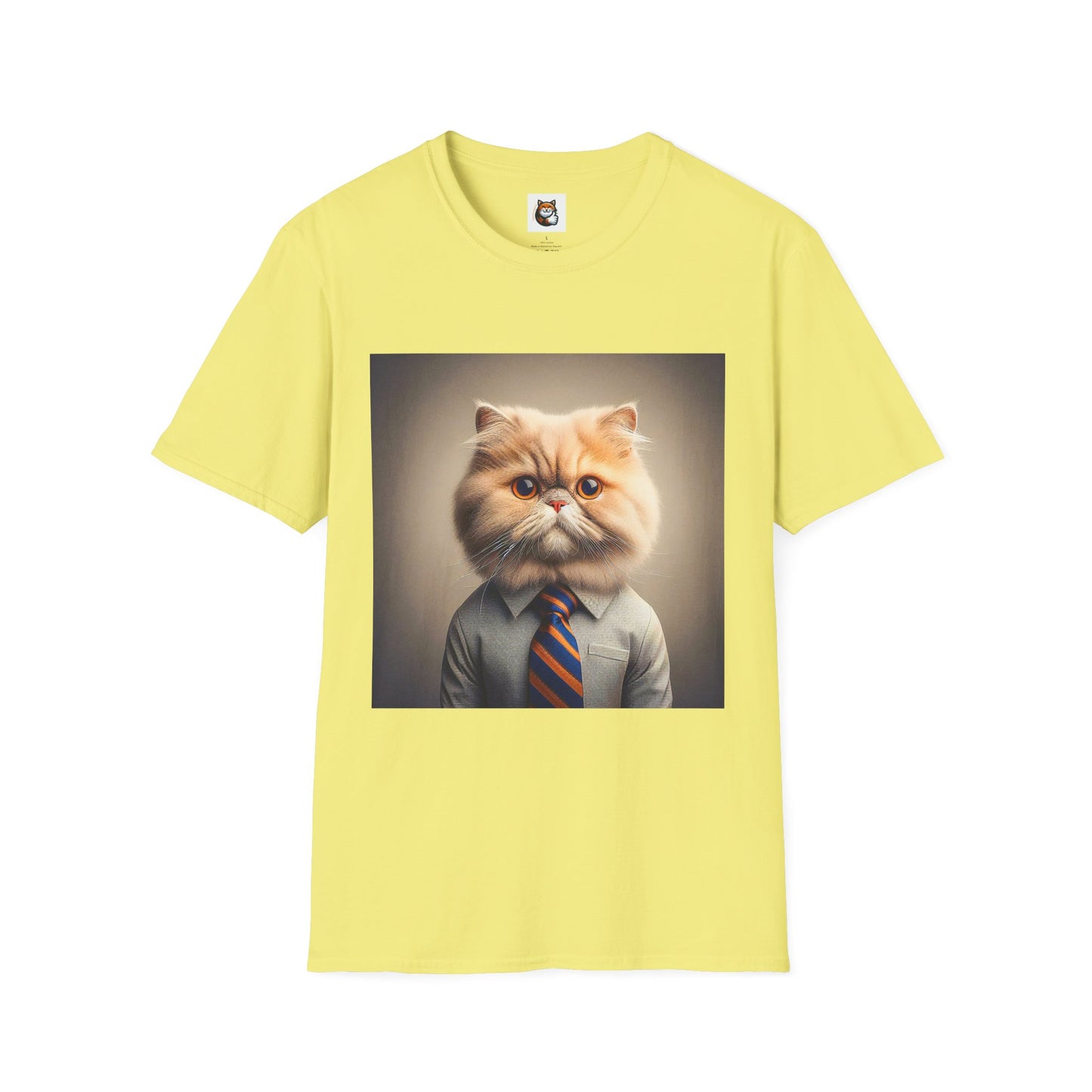 Persian Cat Unisex Softstyle T-Shirt