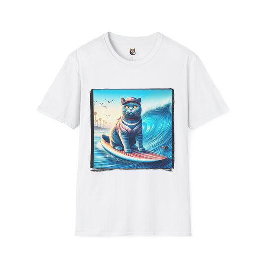 British Shorthair Unisex Softstyle T-Shirt