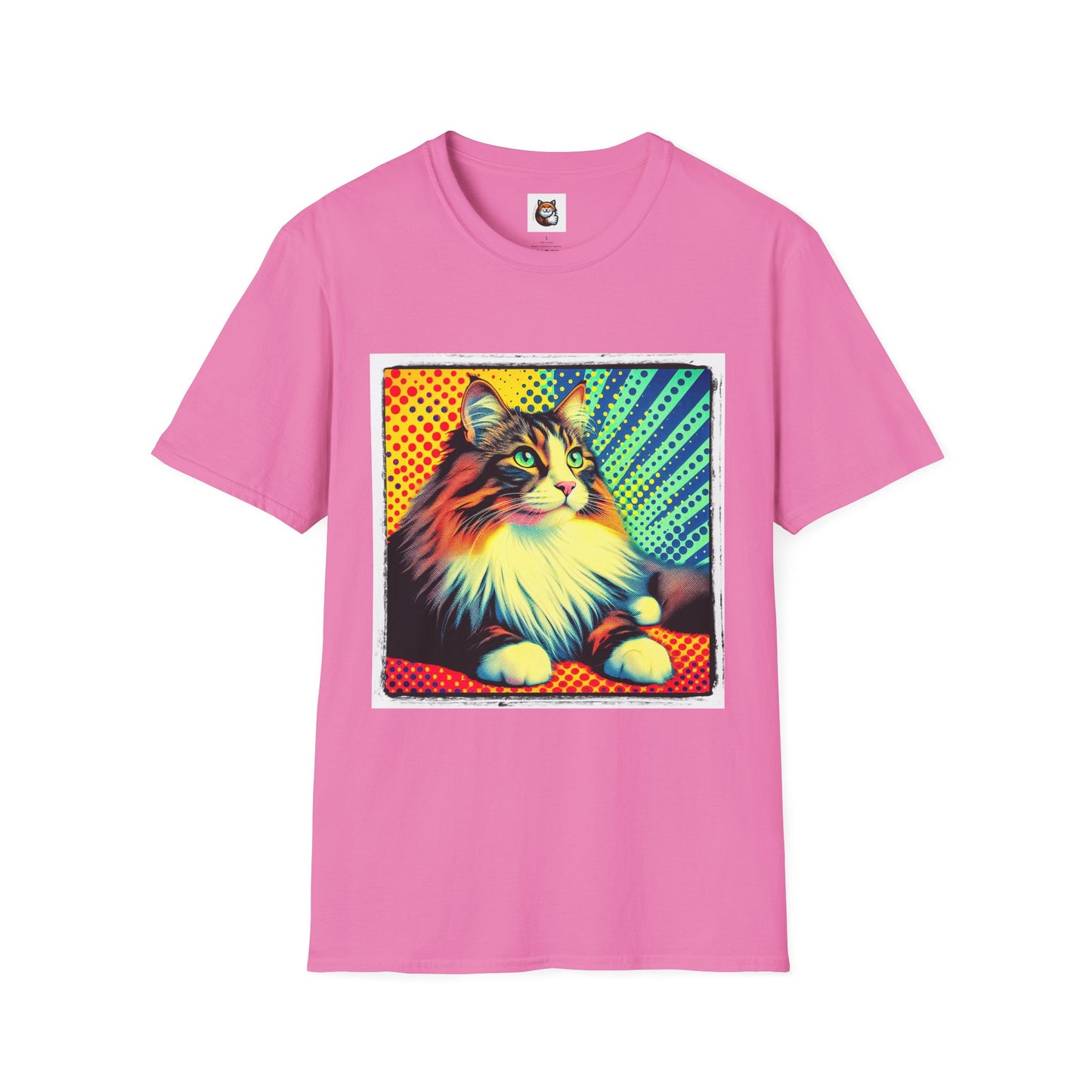 Norwegian Forest Cat Unisex Softstyle T-Shirt