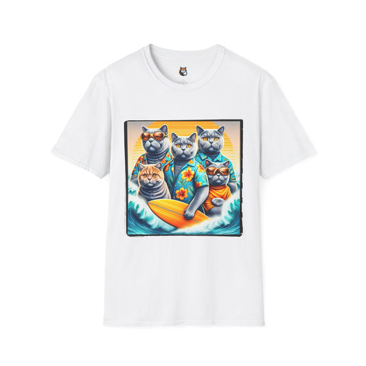 British Shorthair Unisex Softstyle T-Shirt