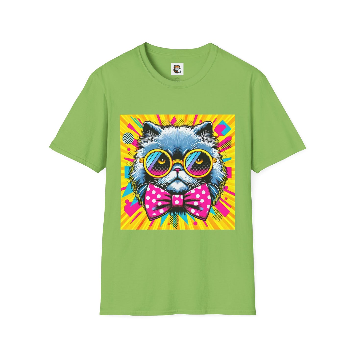 Persian Cat Unisex Softstyle T-Shirt