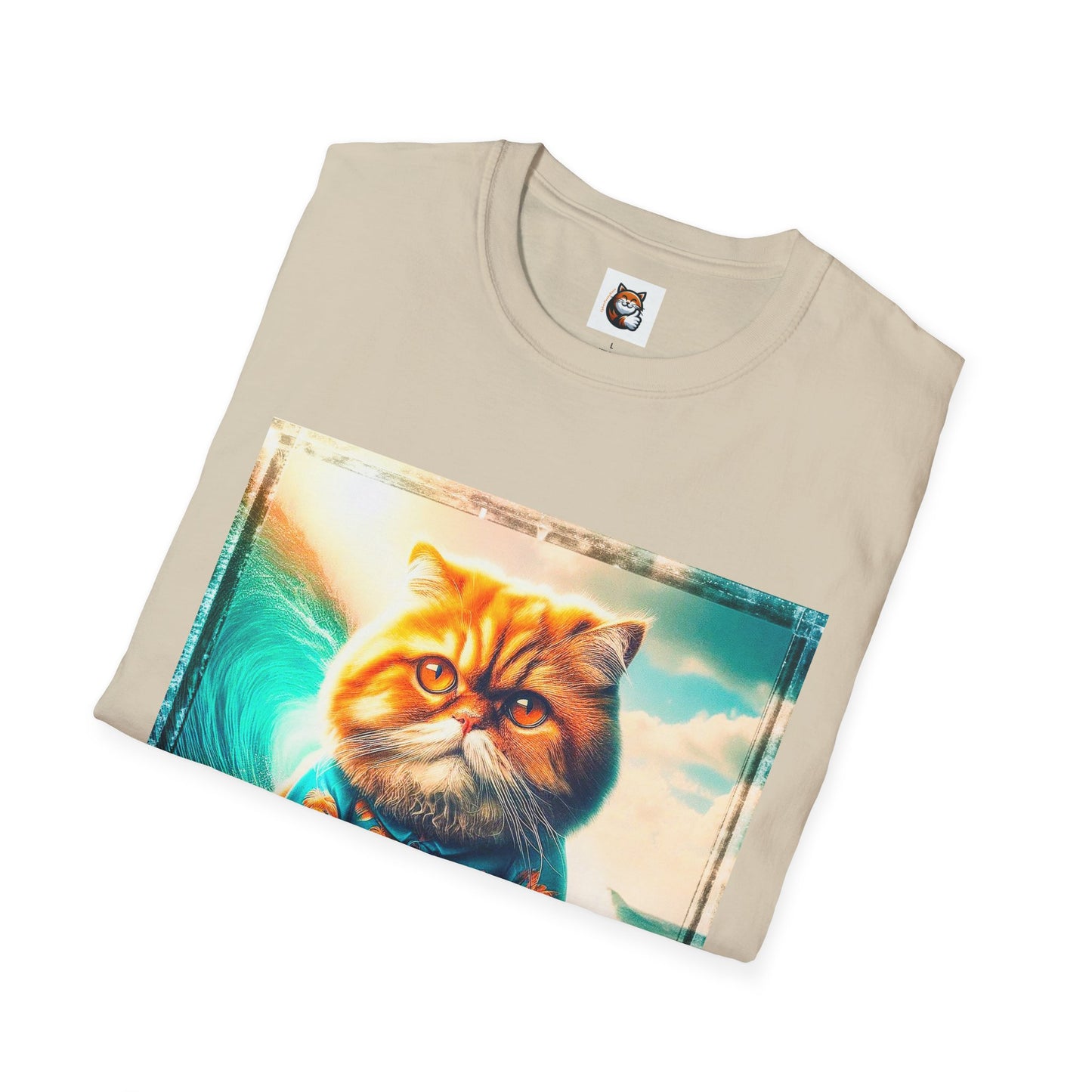 Persian Cat Unisex Softstyle T-Shirt