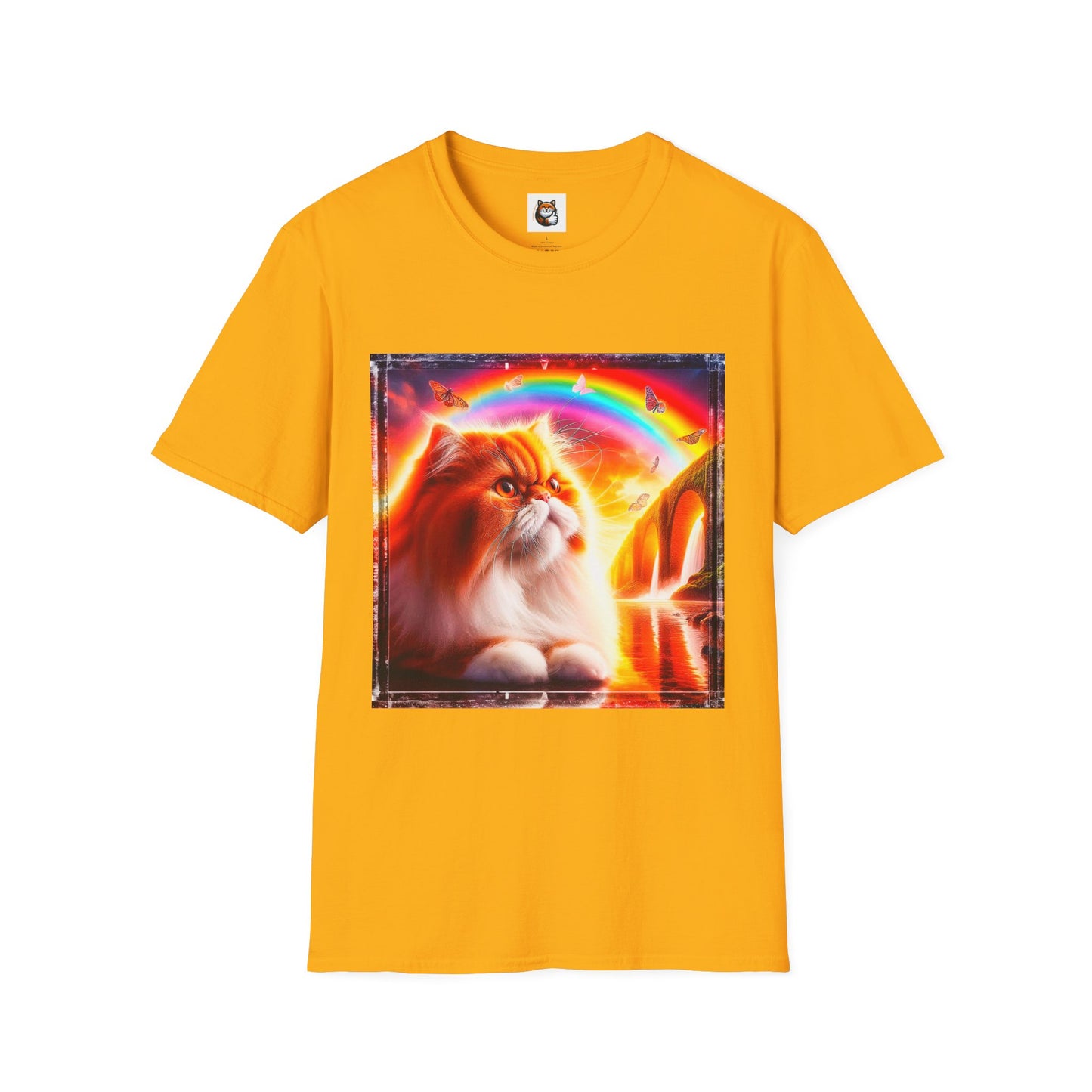 Persian Cat Unisex Softstyle T-Shirt