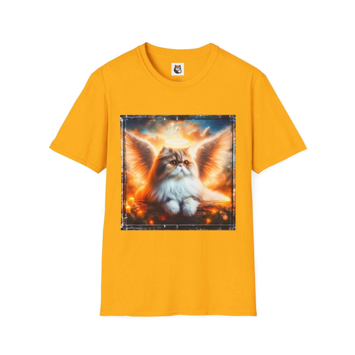 Persian Cat Unisex Softstyle T-Shirt