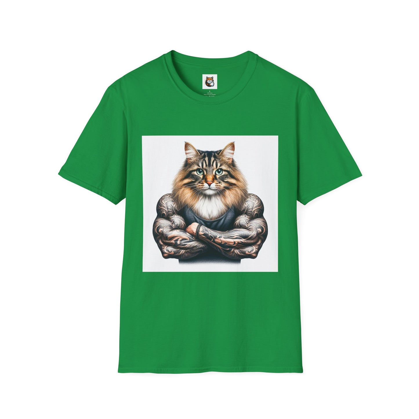 Norwegian Forest Cat Unisex Softstyle T-Shirt