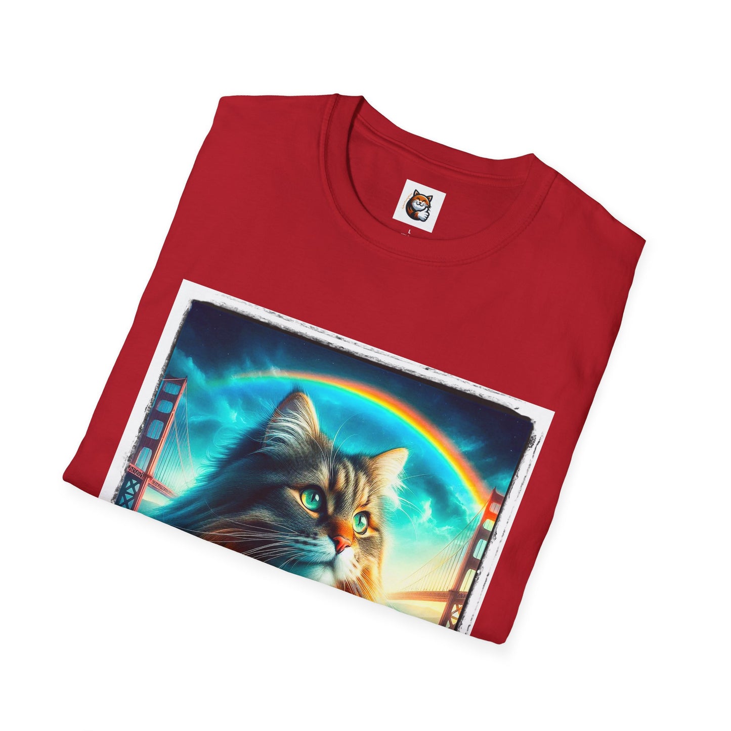 Norwegian Forest Cat Unisex Softstyle T-Shirt