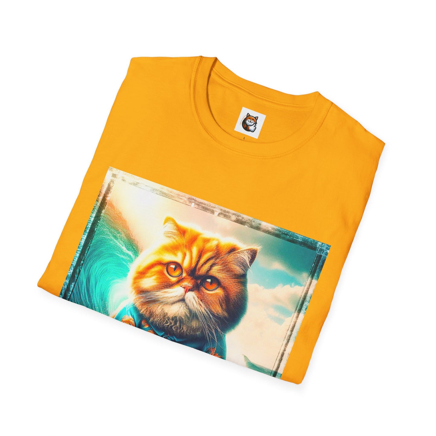 Persian Cat Unisex Softstyle T-Shirt