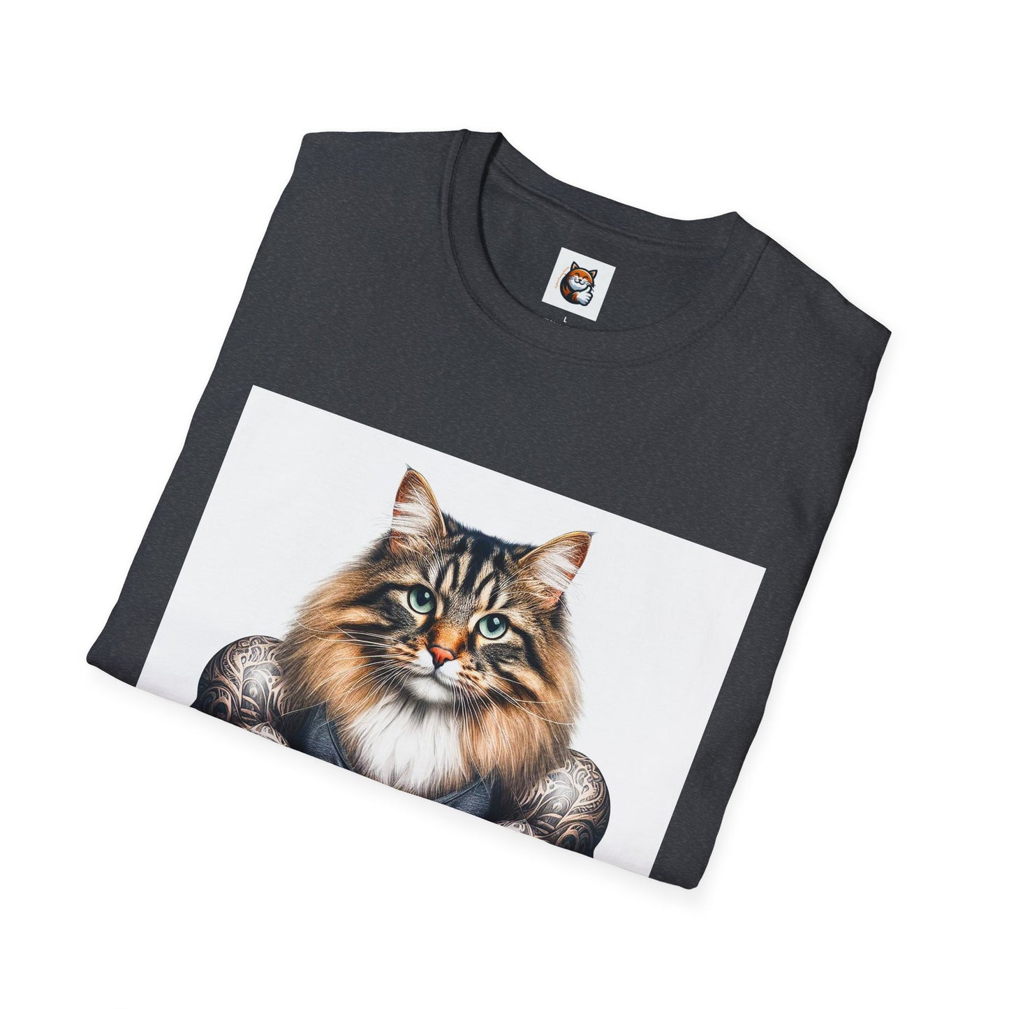 Norwegian Forest Cat Unisex Softstyle T-Shirt