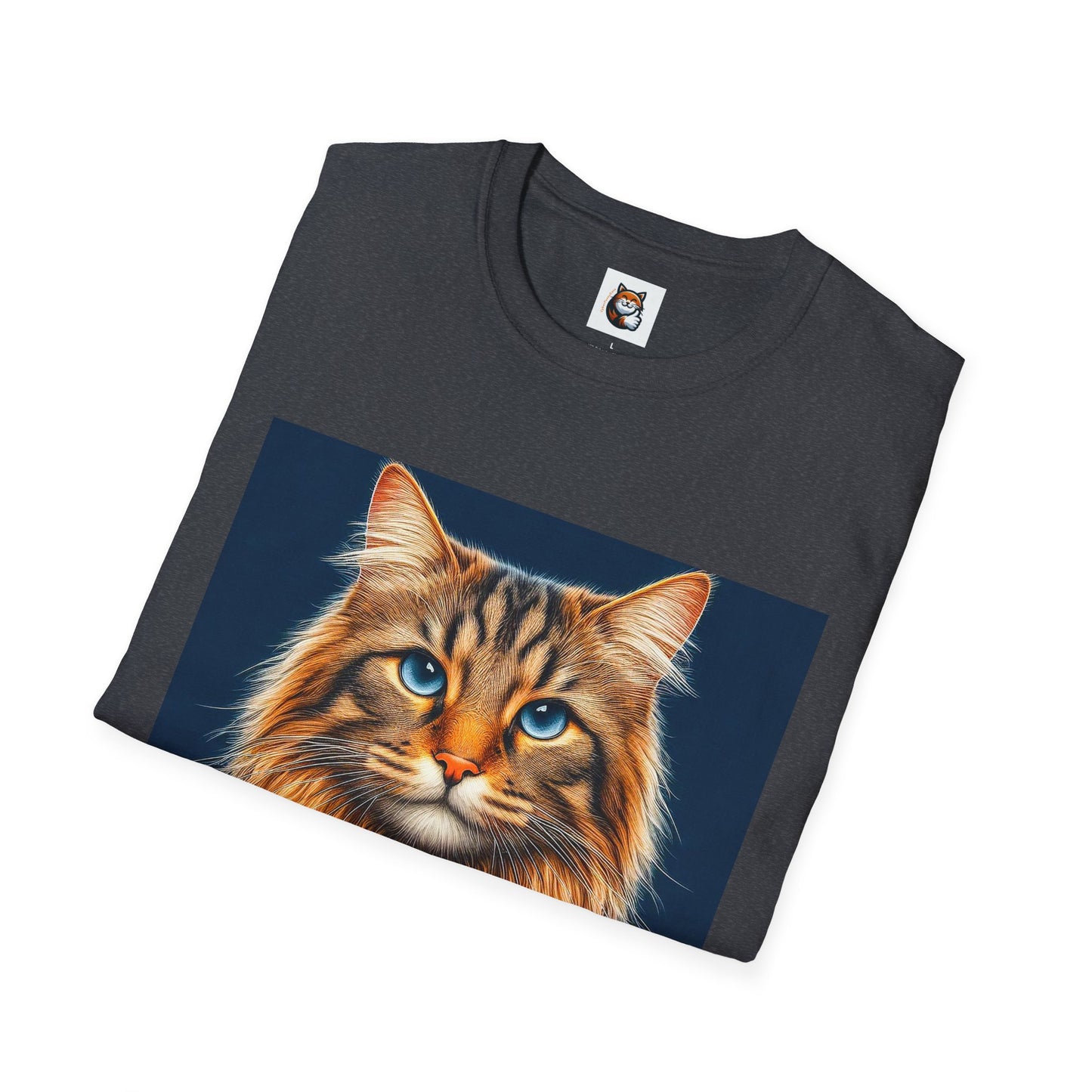 Norwegian Forest Cat Unisex Softstyle T-Shirt