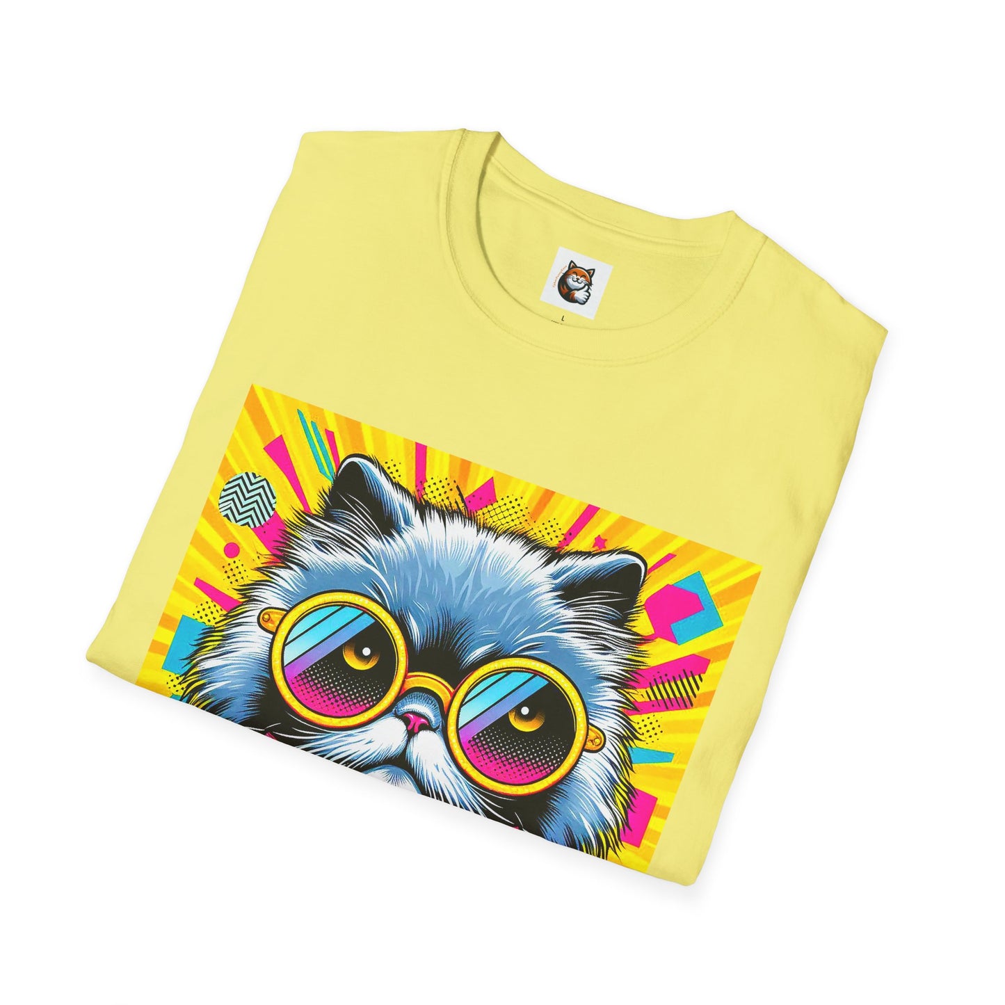 Persian Cat Unisex Softstyle T-Shirt