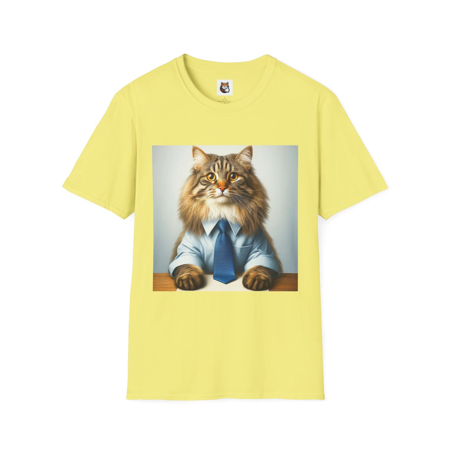 Norwegian Forest Cat Unisex Softstyle T-Shirt