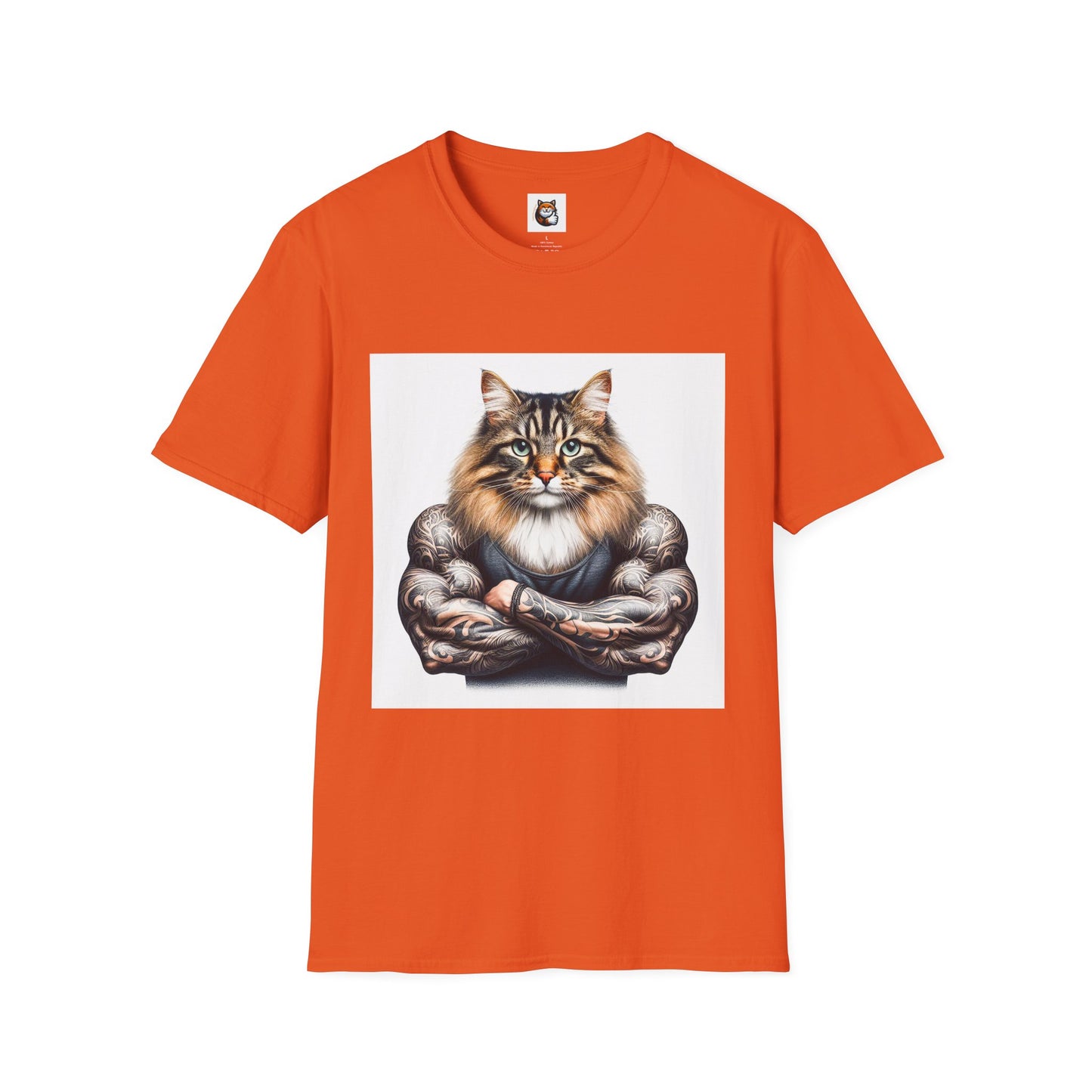 Norwegian Forest Cat Unisex Softstyle T-Shirt