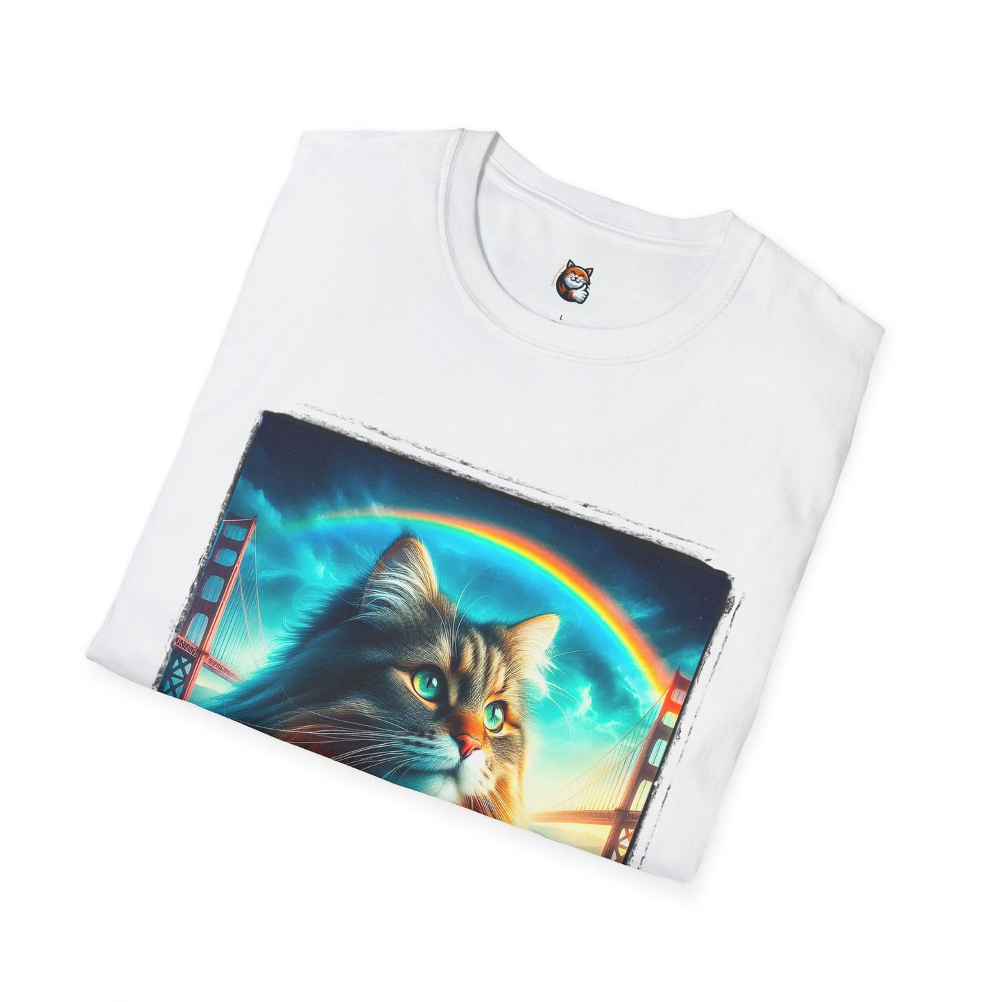 Norwegian Forest Cat Unisex Softstyle T-Shirt