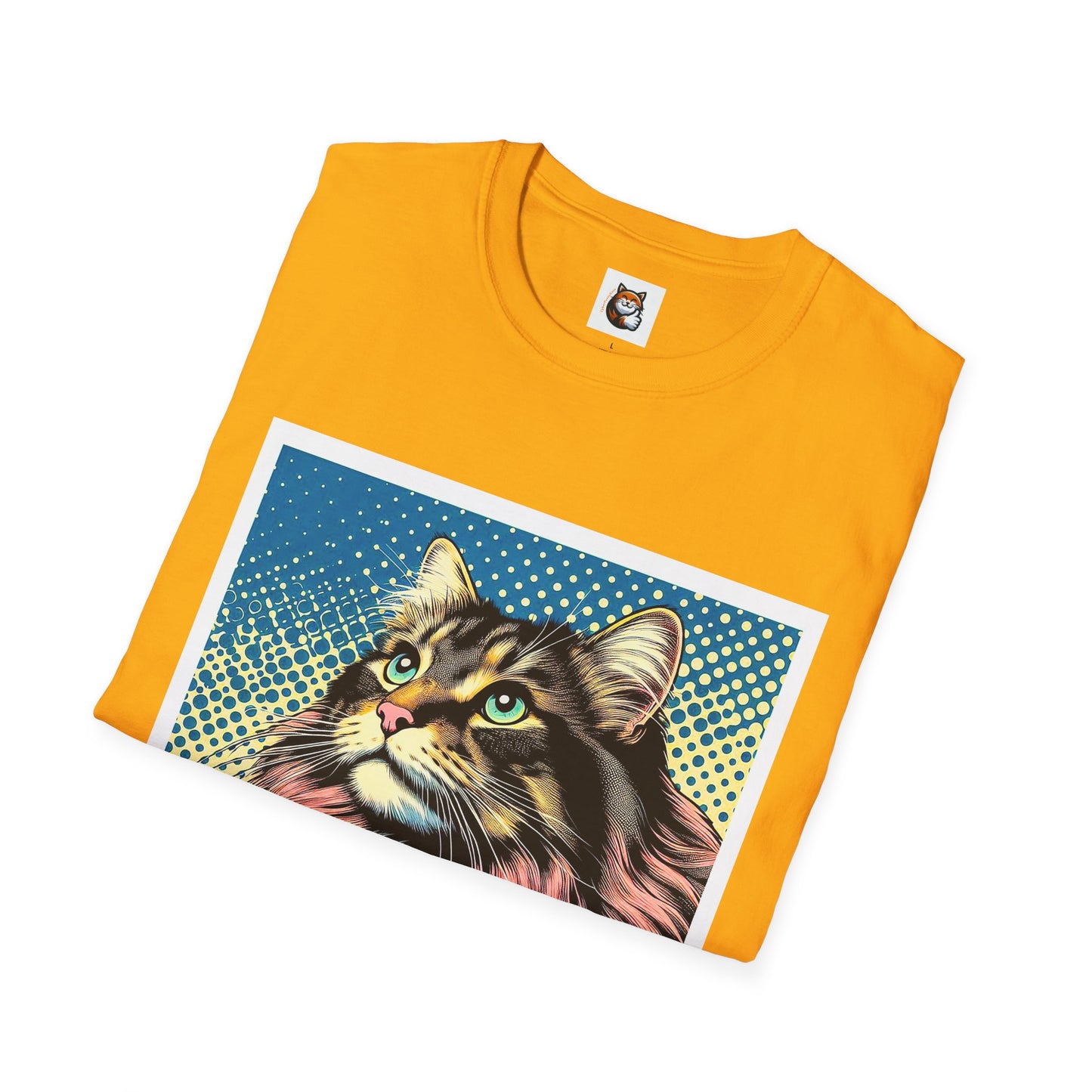 Norwegian Forest Cat Unisex Softstyle T-Shirt