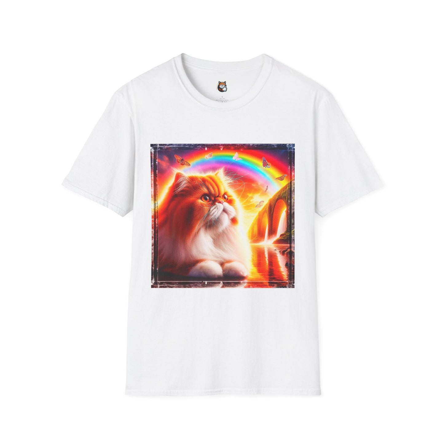 Persian Cat Unisex Softstyle T-Shirt