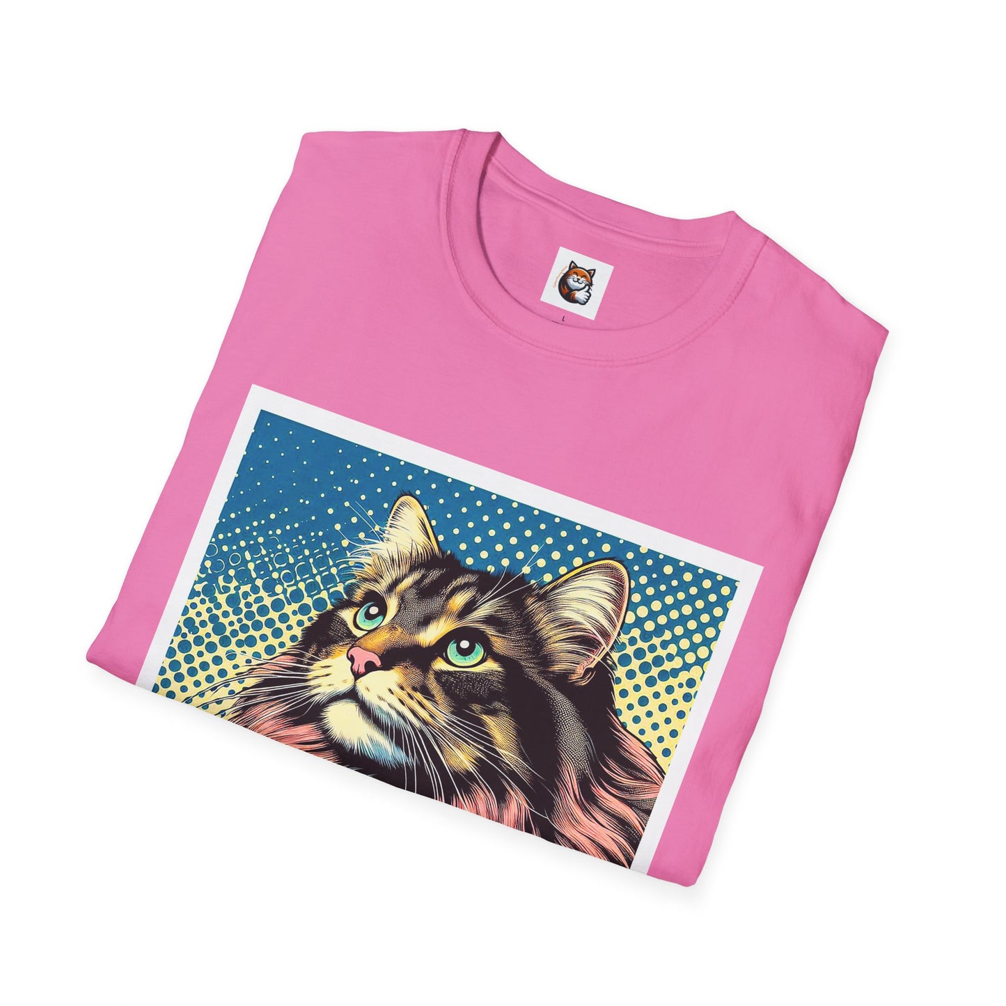 Norwegian Forest Cat Unisex Softstyle T-Shirt