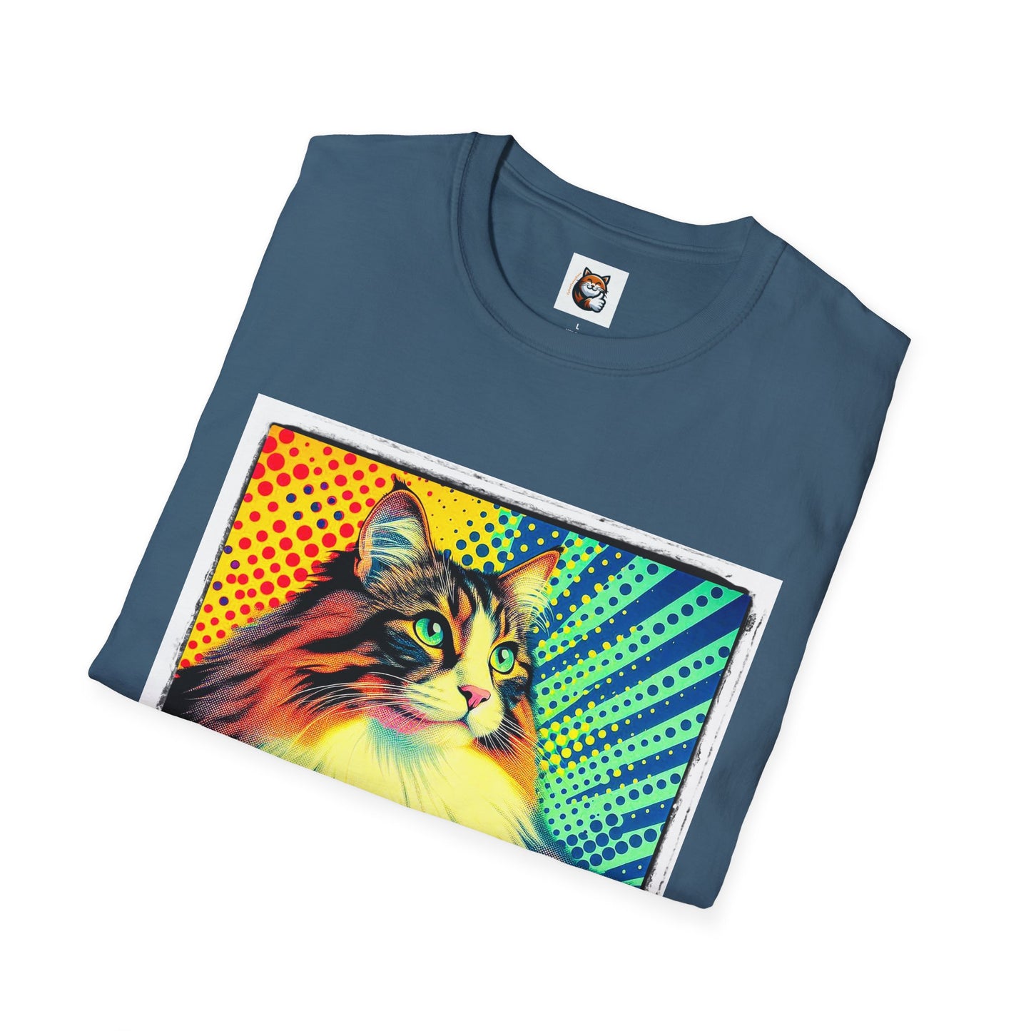 Norwegian Forest Cat Unisex Softstyle T-Shirt