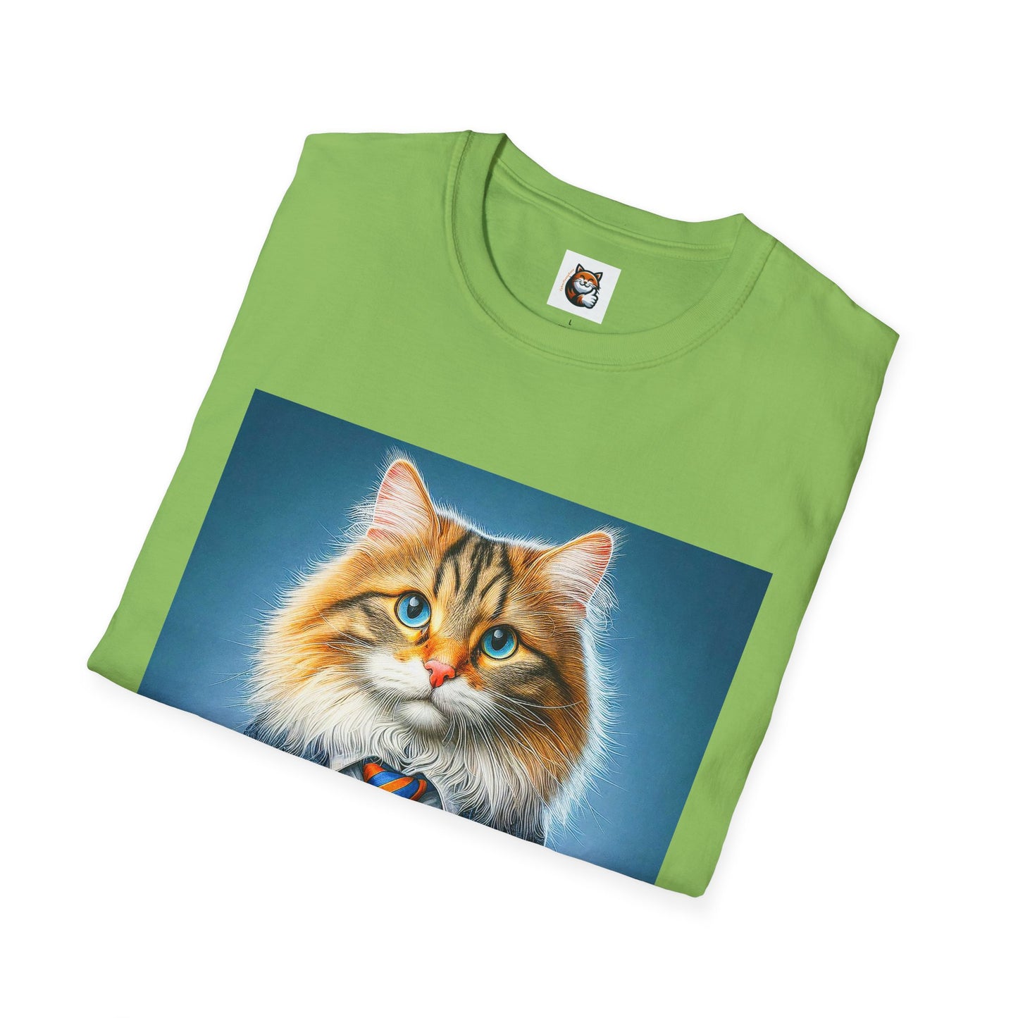 Norwegian Forest Cat Unisex Softstyle T-Shirt