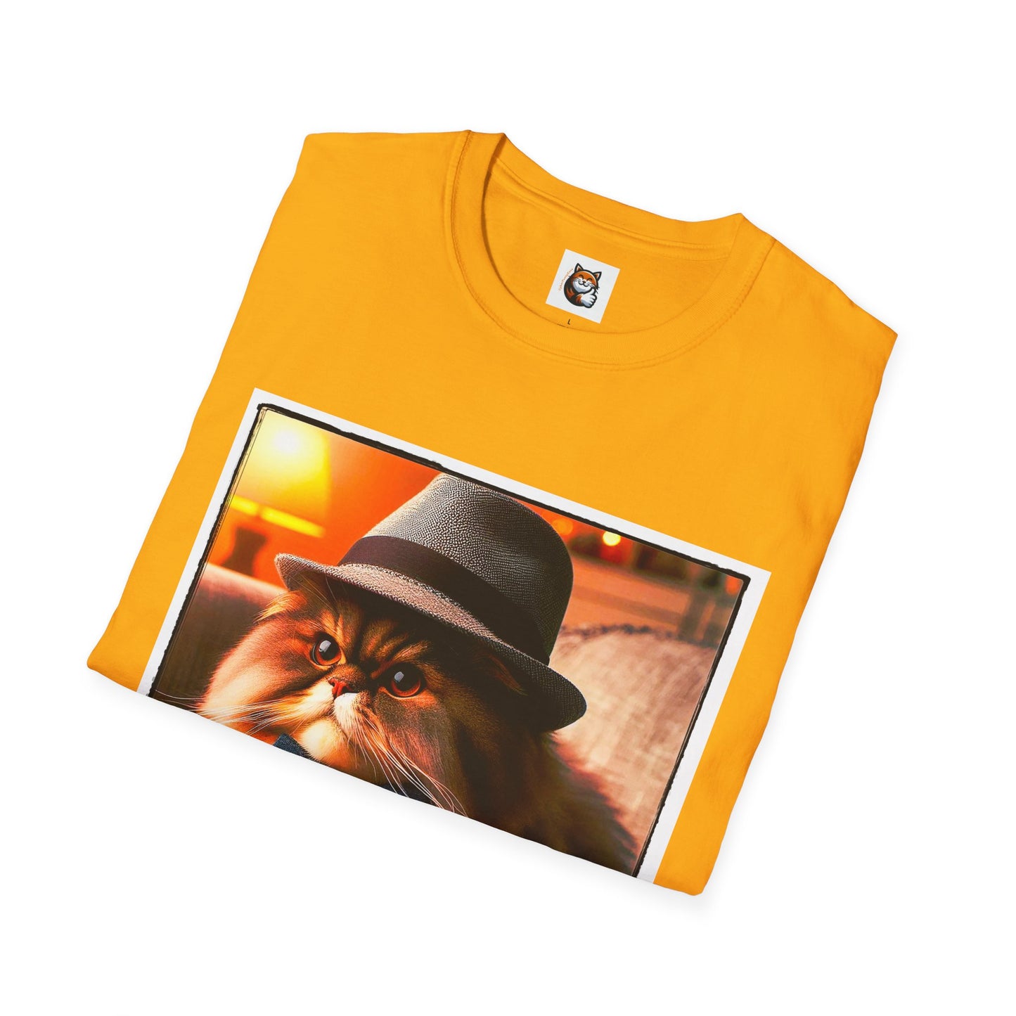 Persian Cat Unisex Softstyle T-Shirt