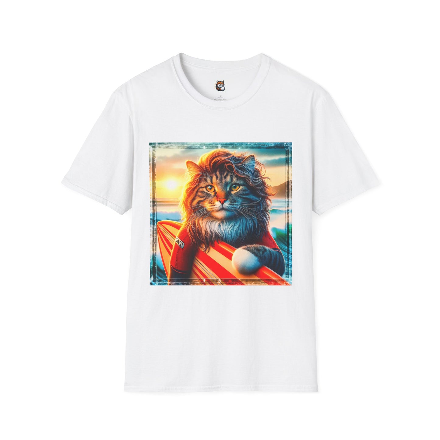 Norwegian Forest Cat Unisex Softstyle T-Shirt