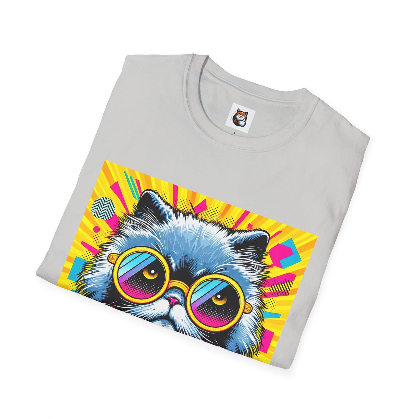 Persian Cat Unisex Softstyle T-Shirt