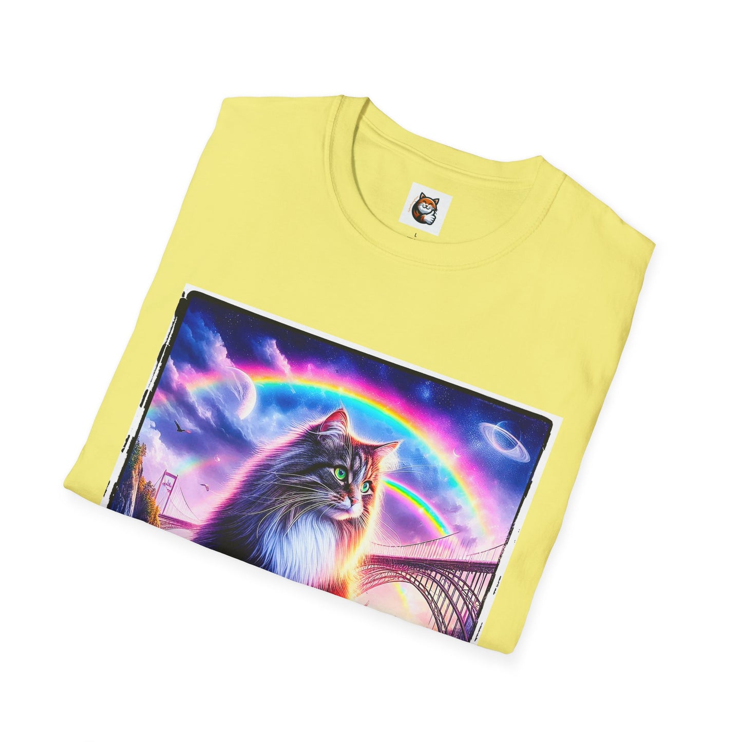 Norwegian Forest Cat Unisex Softstyle T-Shirt