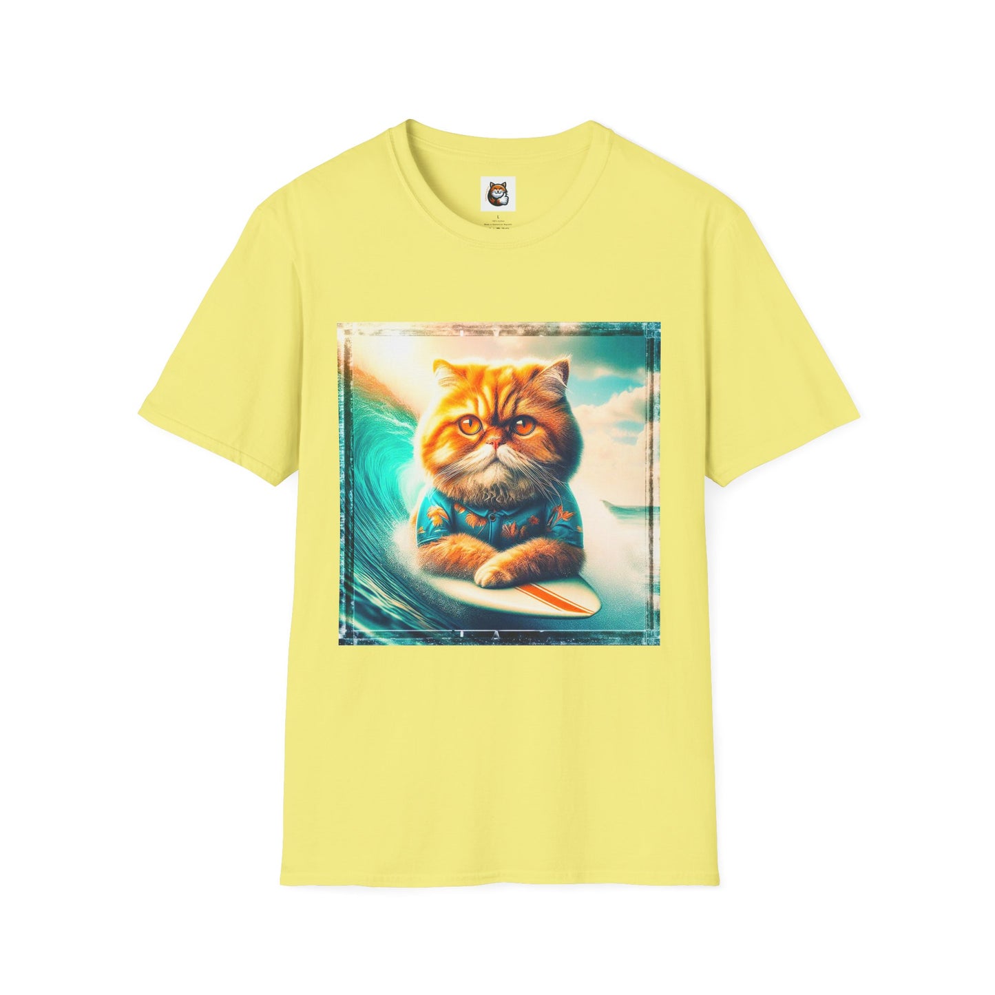 Persian Cat Unisex Softstyle T-Shirt