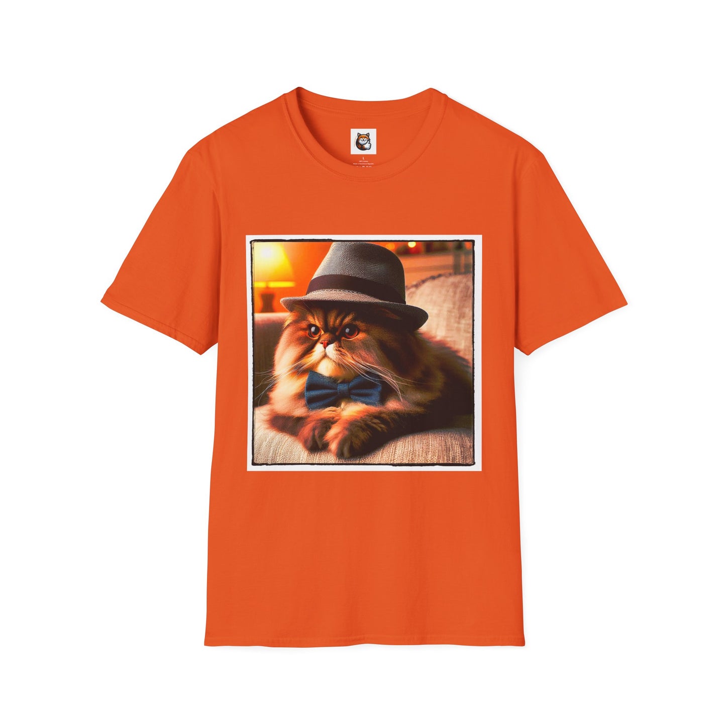 Persian Cat Unisex Softstyle T-Shirt