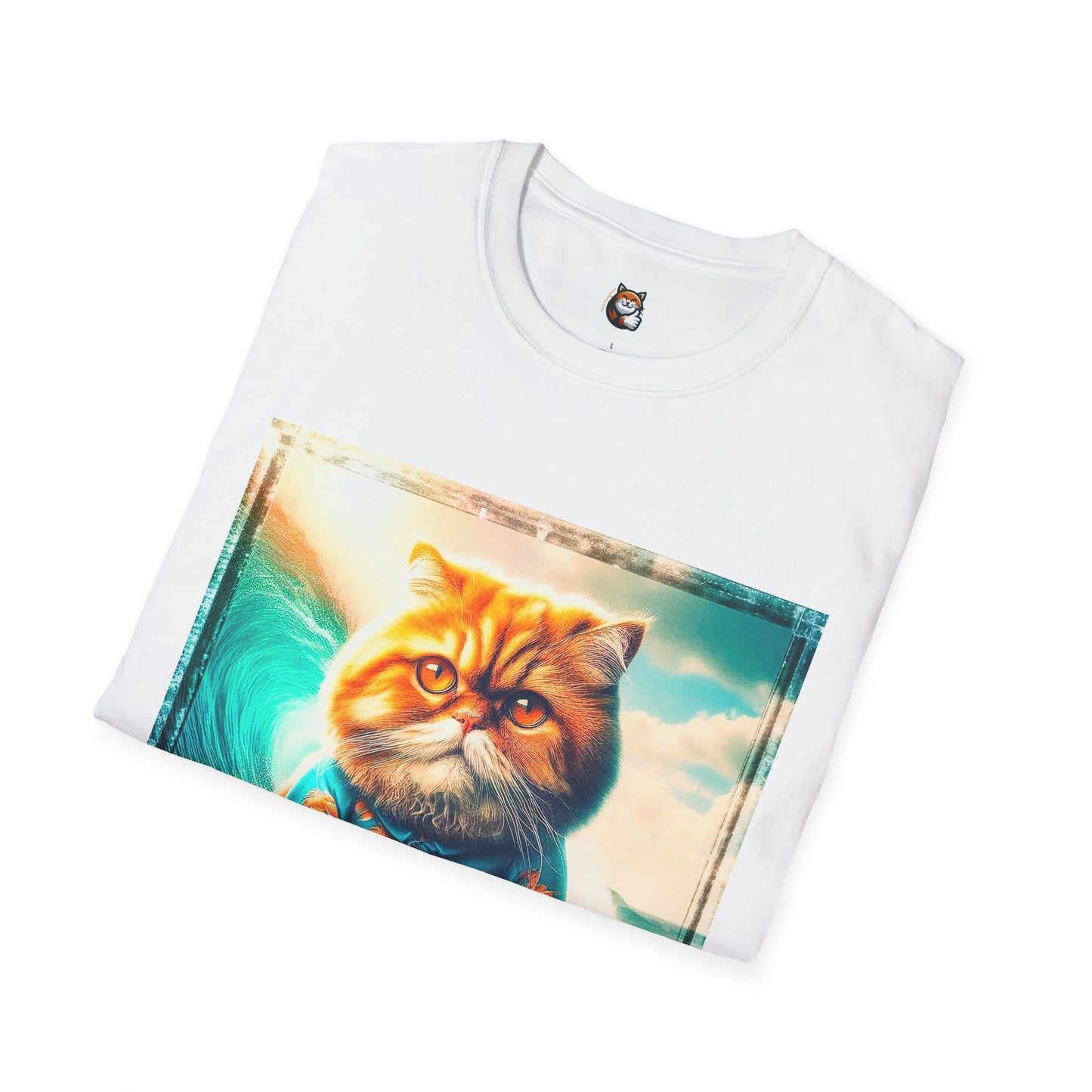 Persian Cat Unisex Softstyle T-Shirt