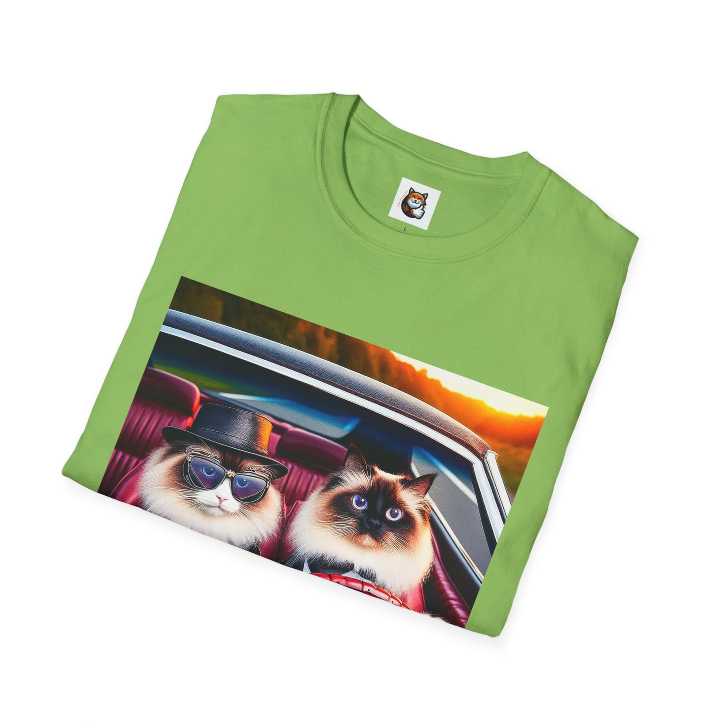 Wacky Ragdoll Unisex Softstyle T-Shirt