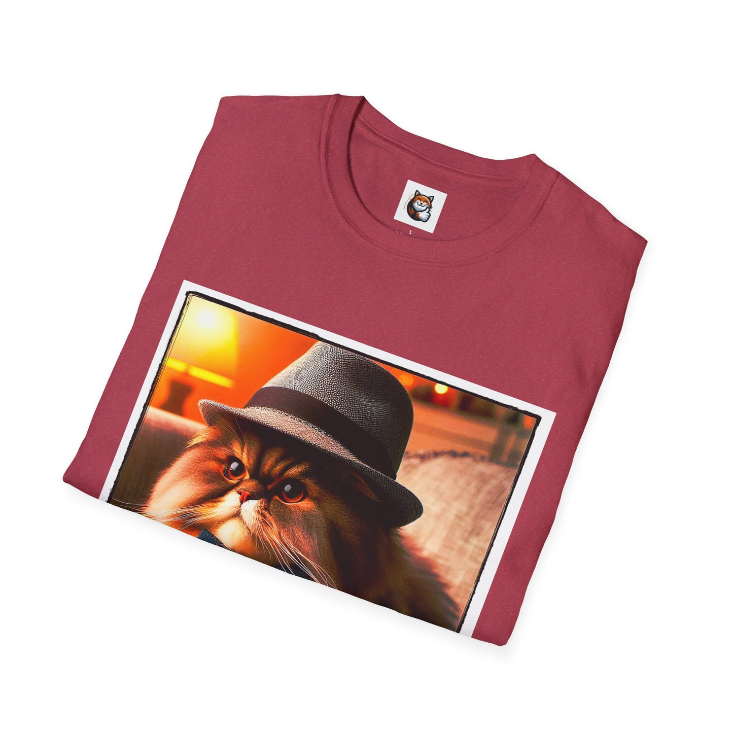 Persian Cat Unisex Softstyle T-Shirt