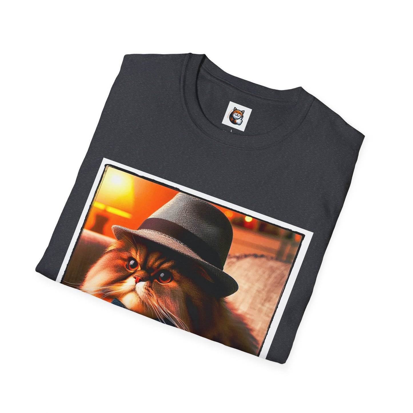 Persian Cat Unisex Softstyle T-Shirt